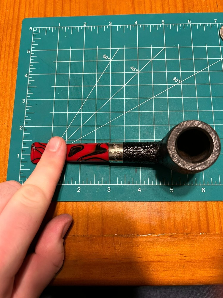 Peterson Dracula Sandblasted (X105) (Fishtail)