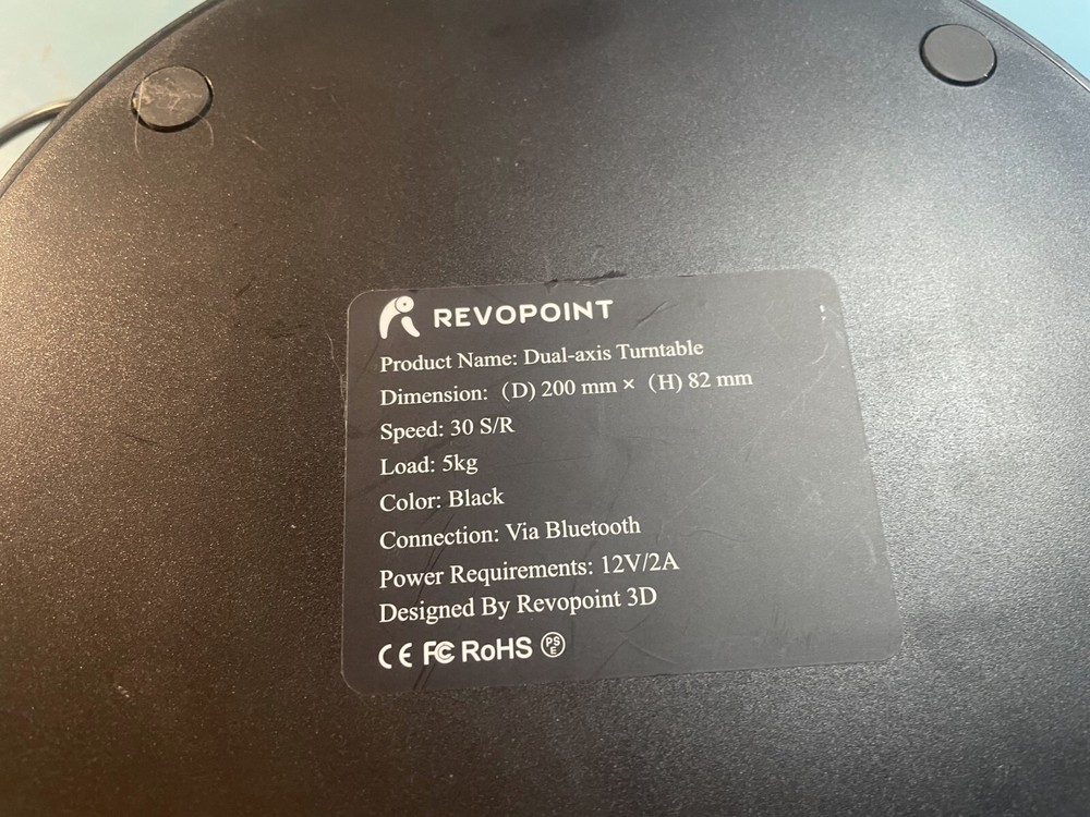 Revopoint 3D Scanners: Range, Mini, Stabilizer, Dual Axis Turn Table, Hard Case