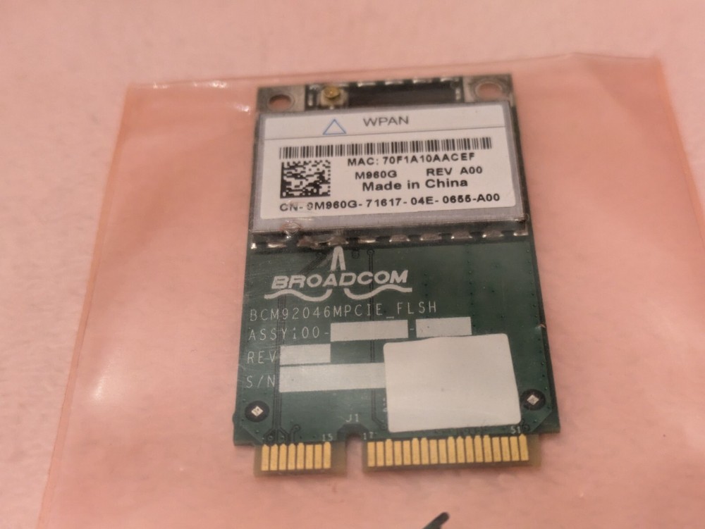 Dell Wireless 370 Bluetooth Card Module M960G for Latitude E6400 E4300 E6500