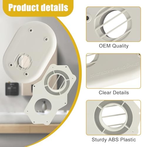 SP20285 Horizontal Vent Termination Kit With Screws for Tankless Gas Water