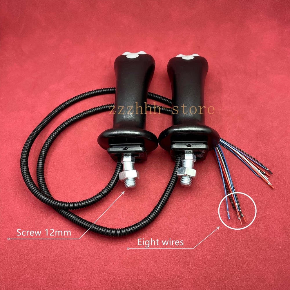 For Rexroth Excavator Joystick Handle 1 Pair Left Right