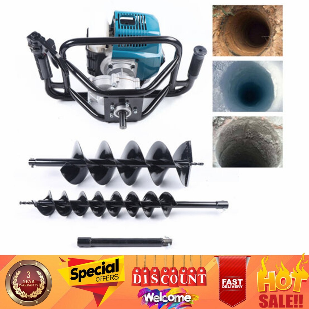 52CC Gas Powered Earth Auger Drill for Easy Digging
