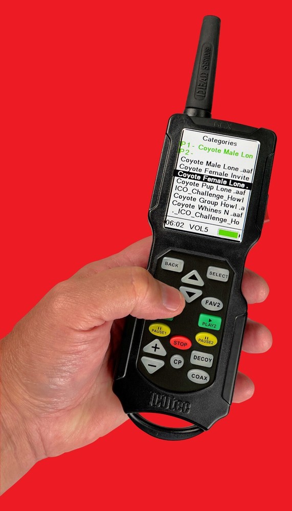 ICOtec NIGHT STALKER+ Programmable Predator Call with Bluetooth!