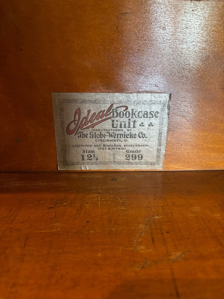 Ideal Globe Wernicke Barrister Bookcase