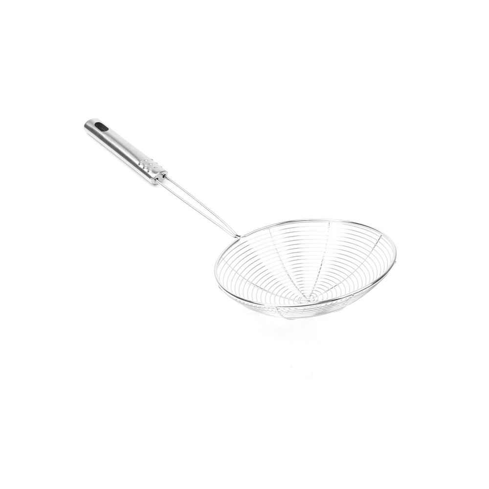 Kitchen Cookware 5.7" Diameter Net Colander Perforated Mesh Ladle 35cm