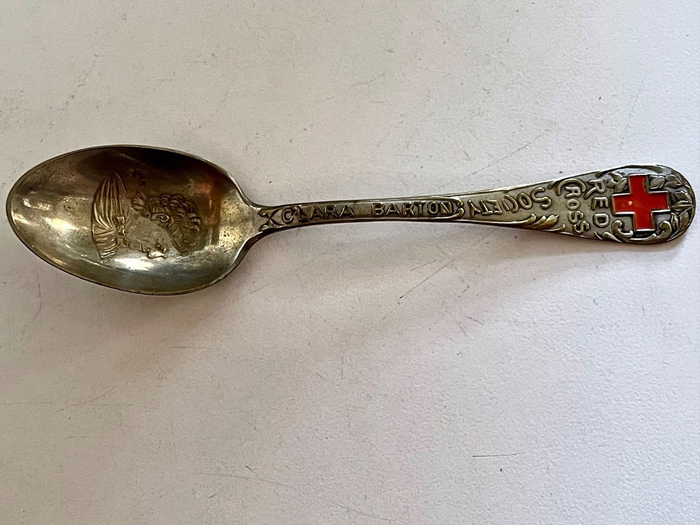 Red Cross Society Clara Barton Souvenir Spoon