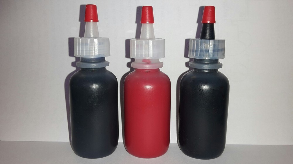 Paymaster Hedman and more Checkwriter Ink  Red Blue Black x3