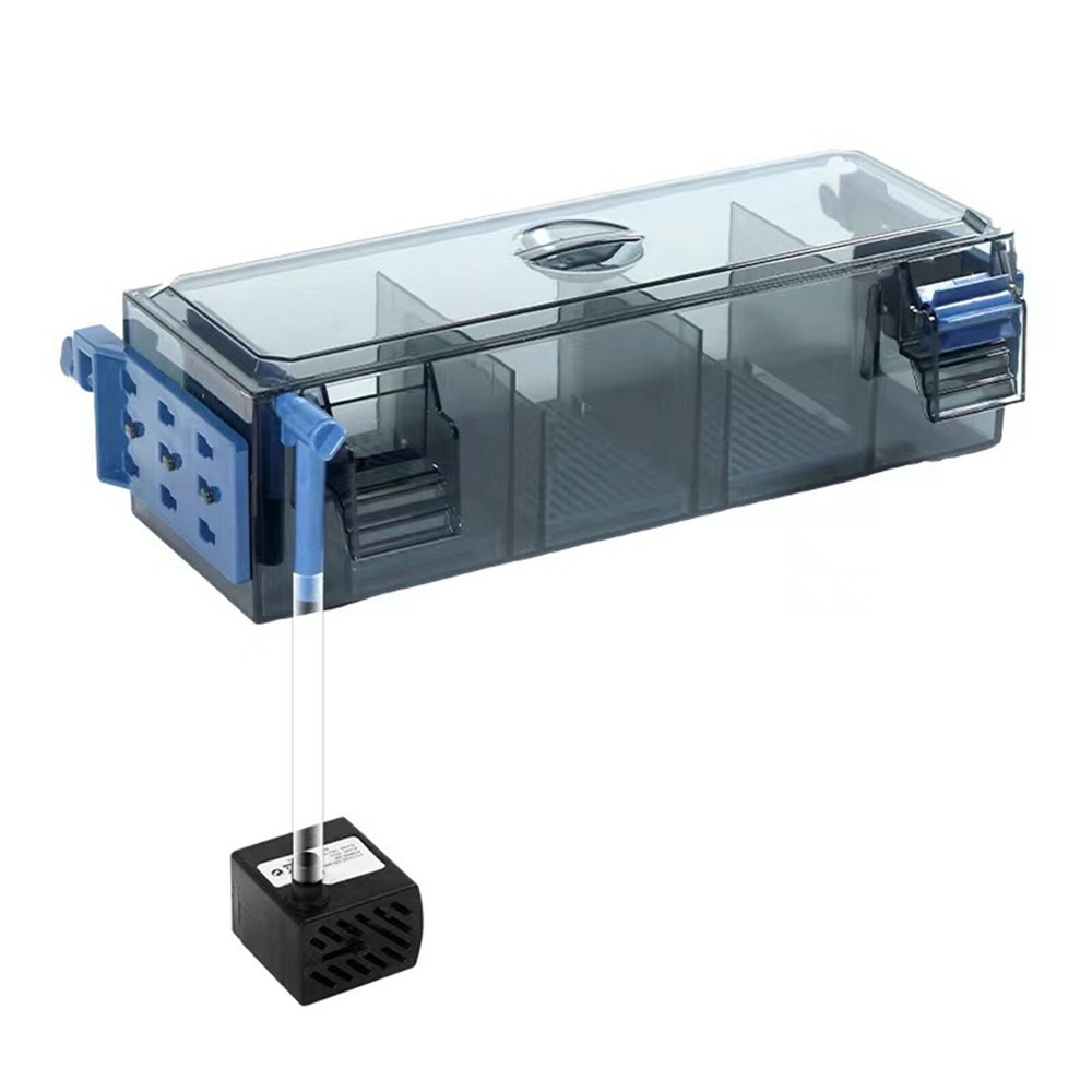 Aquarium Fish Tank Filter with Waterfall Oxygenation Suitable Multi Layer Filter