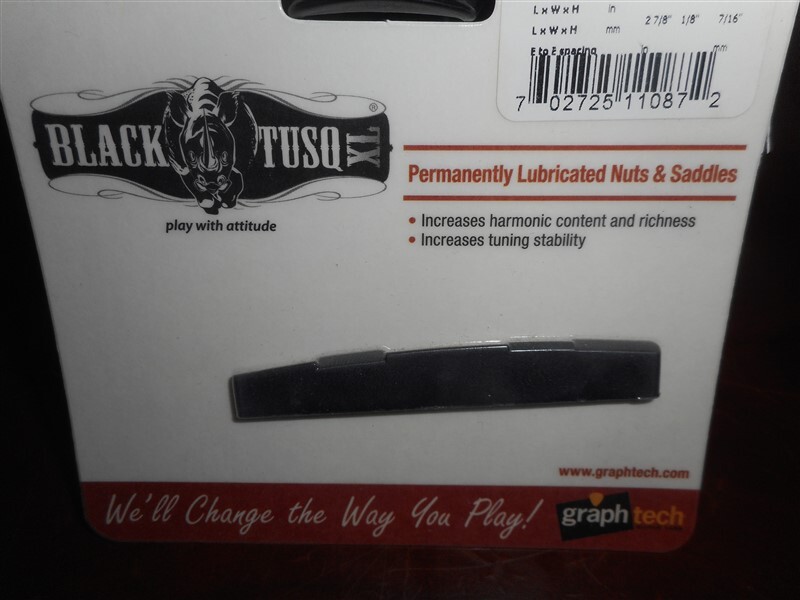 NEW - Graph Tech String Saver PS-9280-C0 Acoustic Compensated Saddle