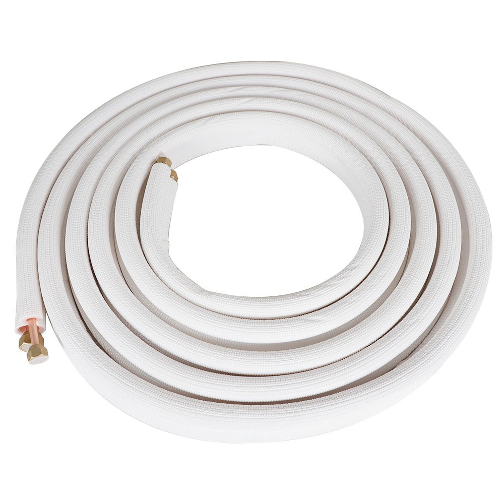 25 Ft 3/8" & 5/8" Mini Split Line Set Cooling Connection Pipe Install Kit