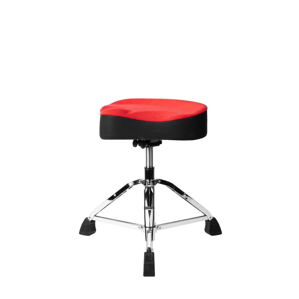 Gator Air Glide Drum Throne Saddle Seat, Red