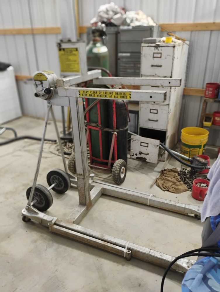 Vermette 512a Adjustable Height Material Handler Lift