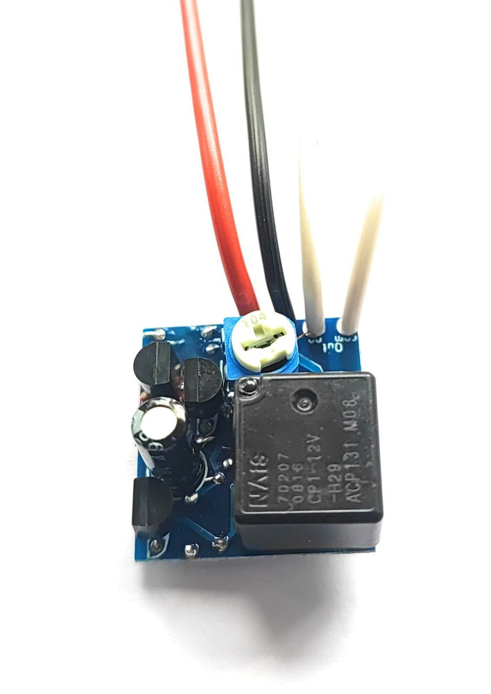 Car universal micro timer switch time delay off relay module 0-40 sec 20A 12V