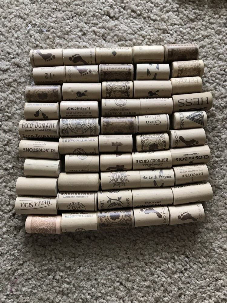 Lot of 50 Plastic Wine Corks-Assorted
