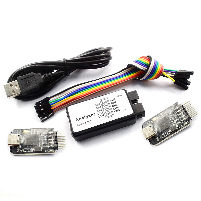 USB Logic Analyzer Analyzer SCM ARM FPGA debugging tool 24M sampling 8 channels