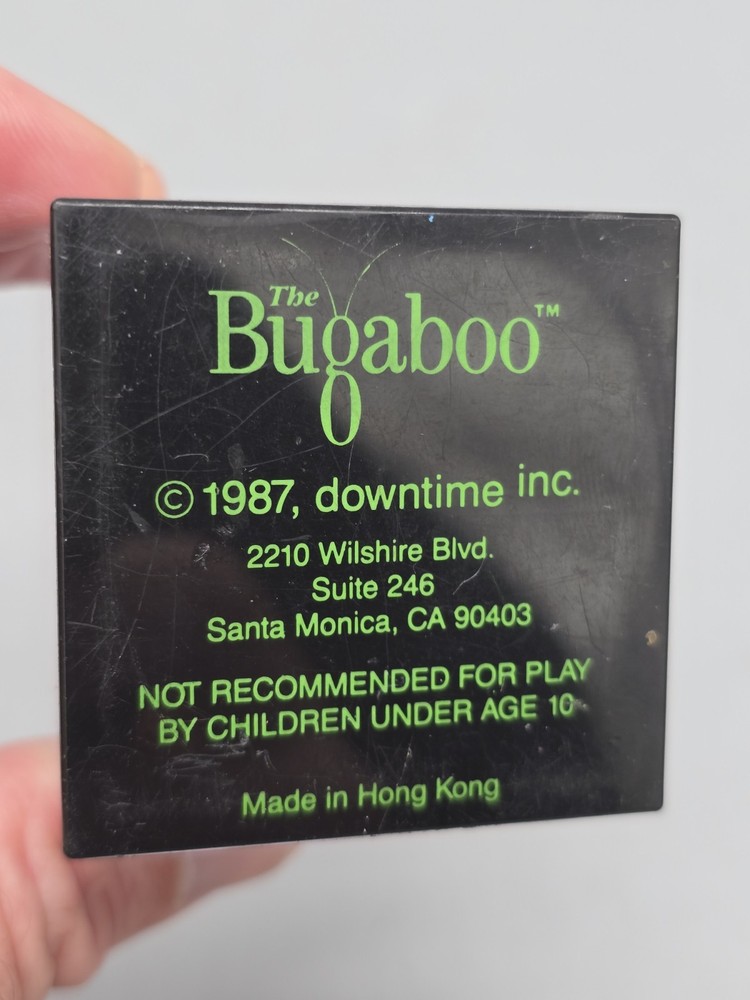 Vintage 1987 The Bugaboo Geniune Defective Computer Bug vintage computing funny