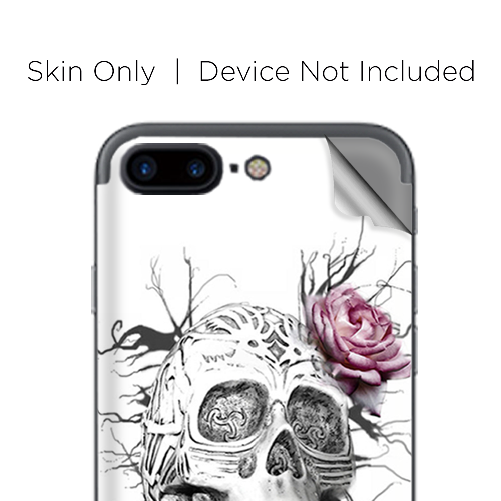 Apple iPhone 7 / 8 Plus Skins Decal Wrap Roses in Skull
