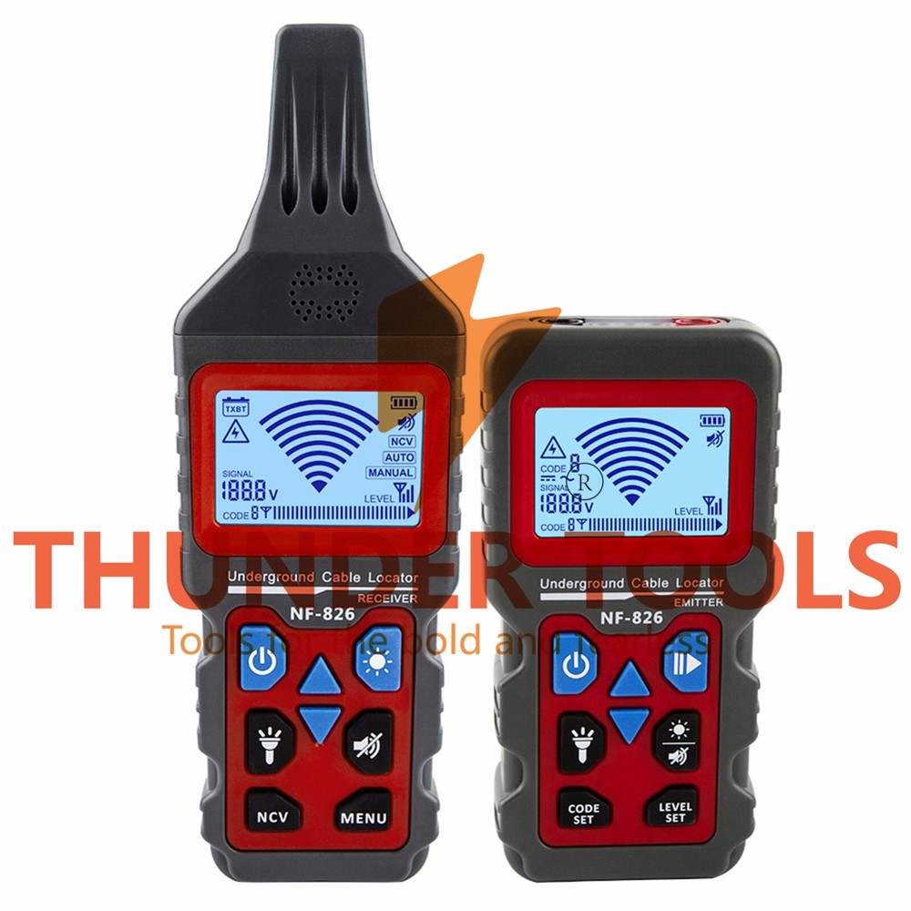 Thunder Tools NOYAFA NF-826 Underground Cable Locator Wire Tracking