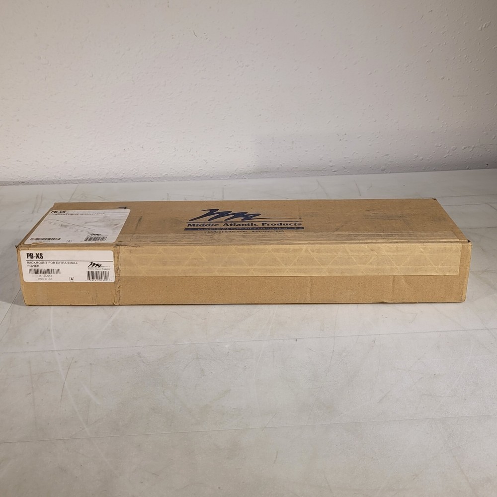 Middle Atlantic PB-XS Rackmount Power Brackets for Small Power Strips