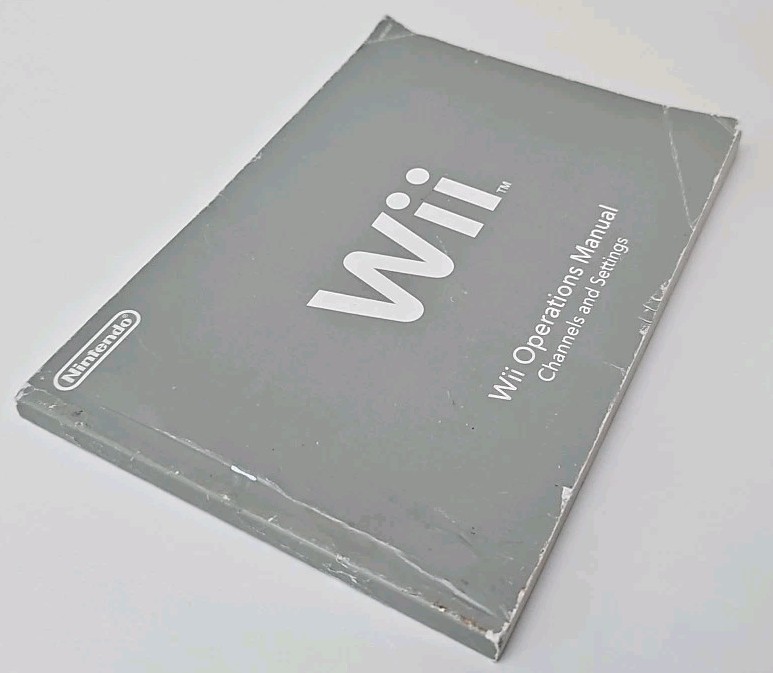Nintendo Wii Operations Manual Channels & Settings