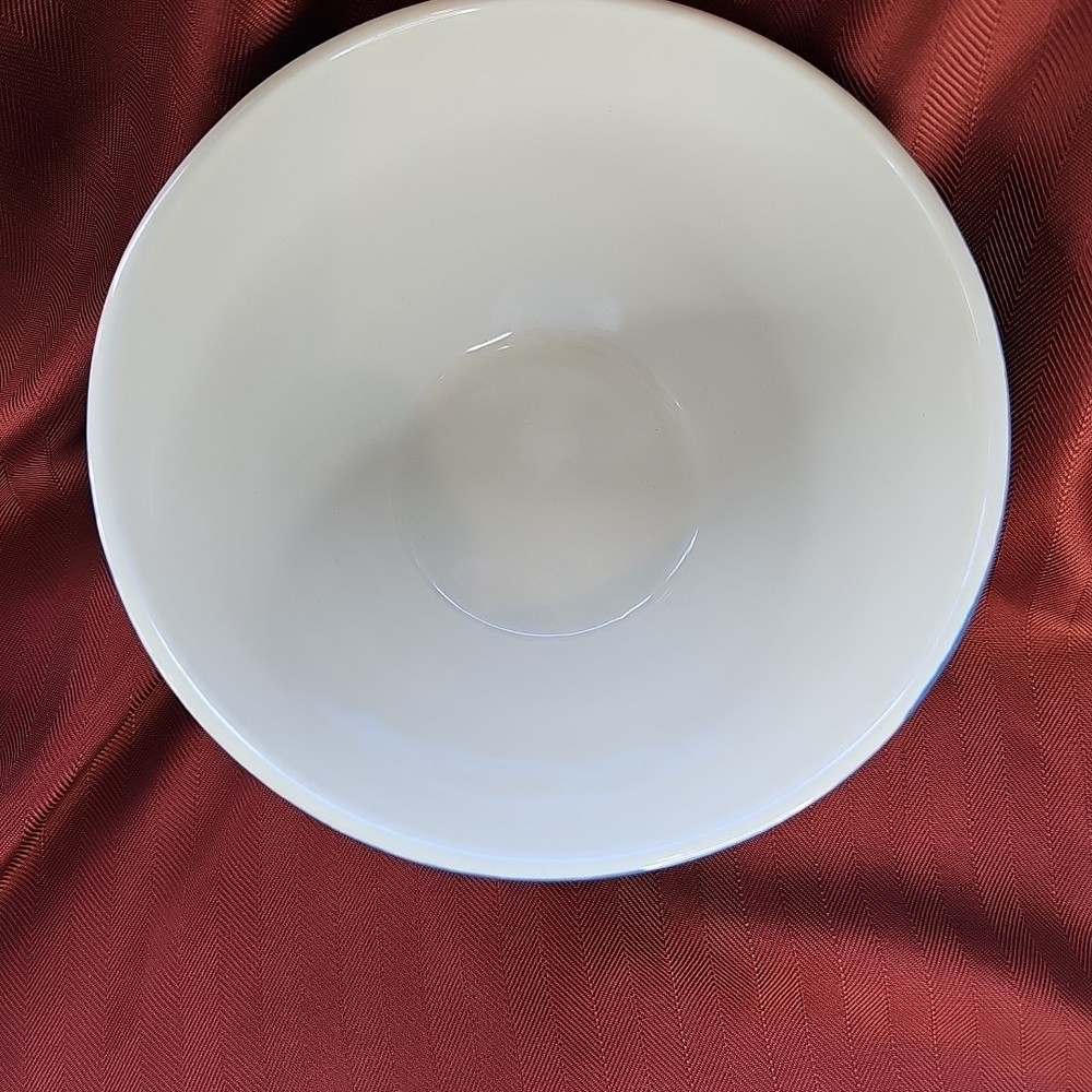 Denmark Tools for Cooks 1.5 Qt Stoneware Mixing/serving Bowl, Blue & White