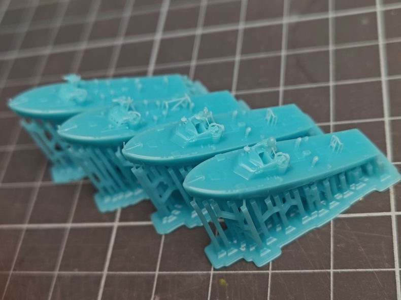 1/700 USN Higgins 78ft PT Boat Unpainted /4pc