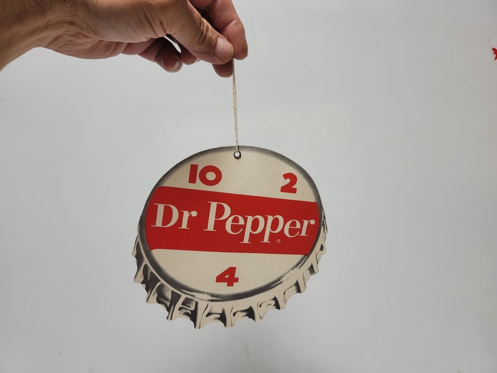 Dr pepper Sign Advertising Paper Fan pull