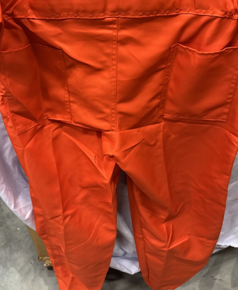 Orange Safety Jump Suit