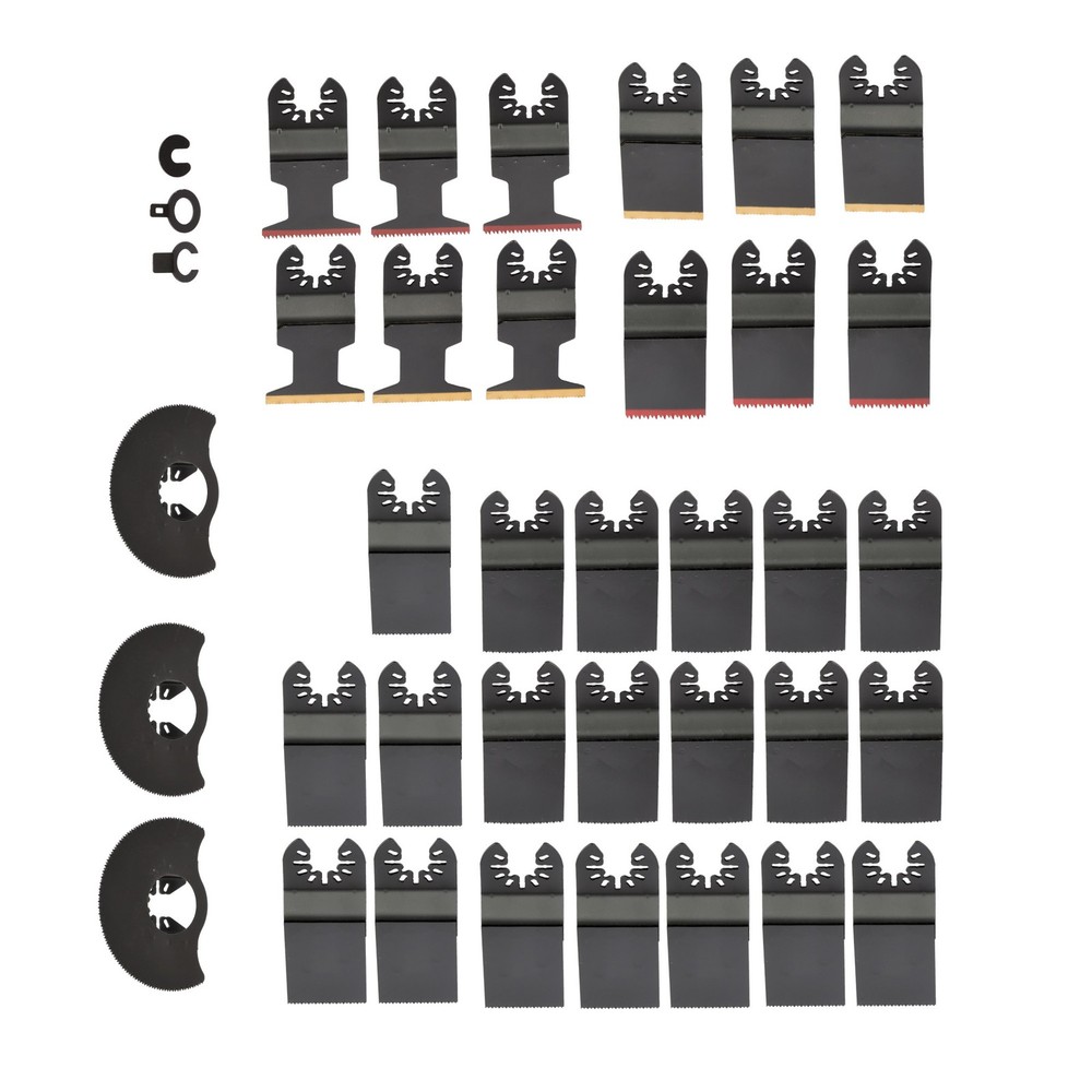 LABLT Multitool Blades 35PCS Titanium Oscillating Tool Quick Saw Blades