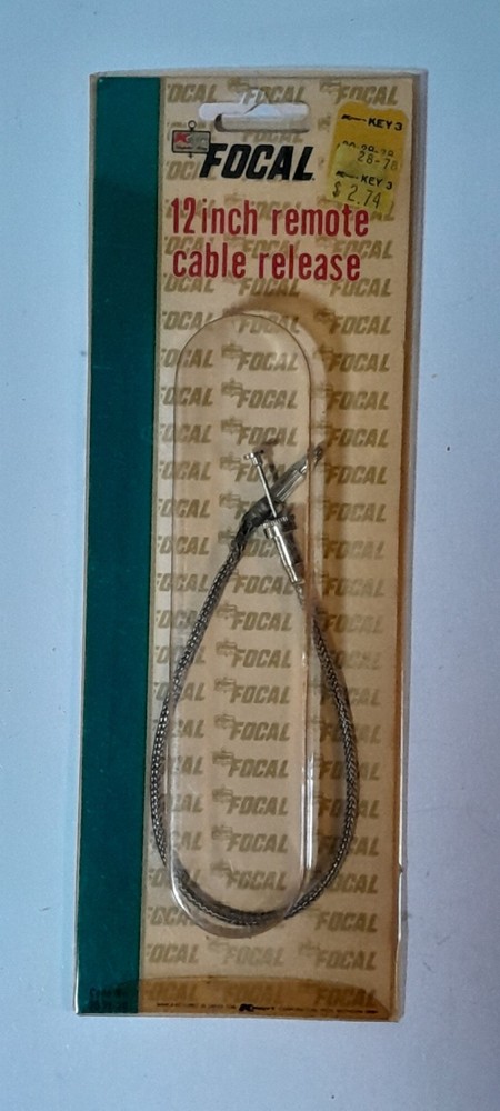 Vintage Focal 12" Remote Cable Release