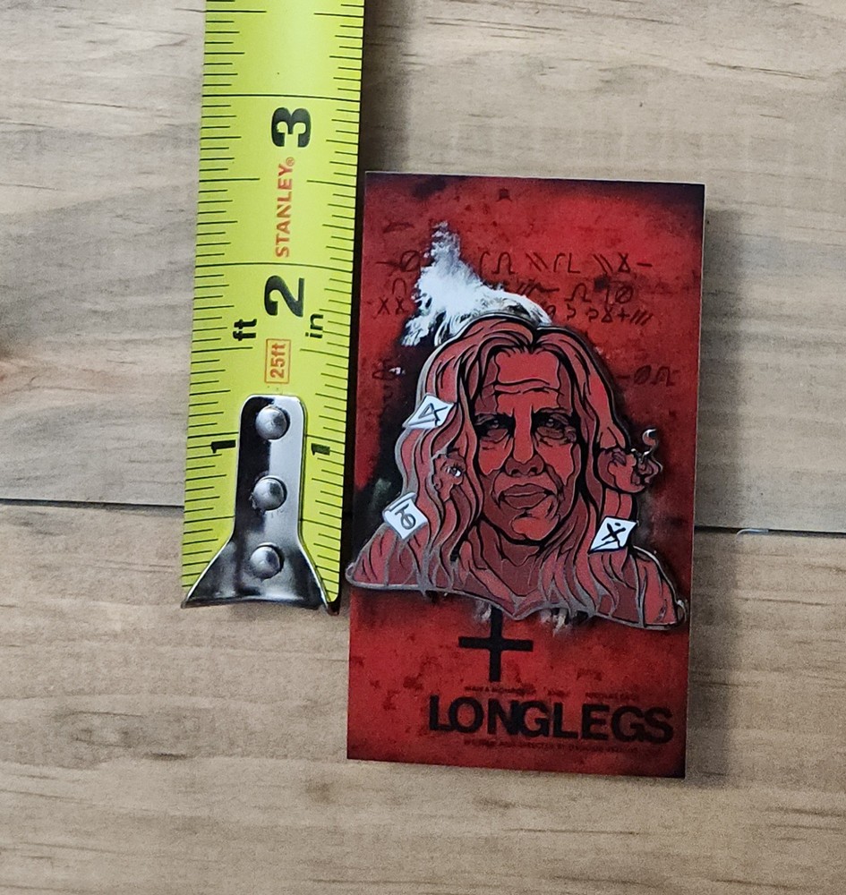 Longlegs Hard Enamel Pin 2"