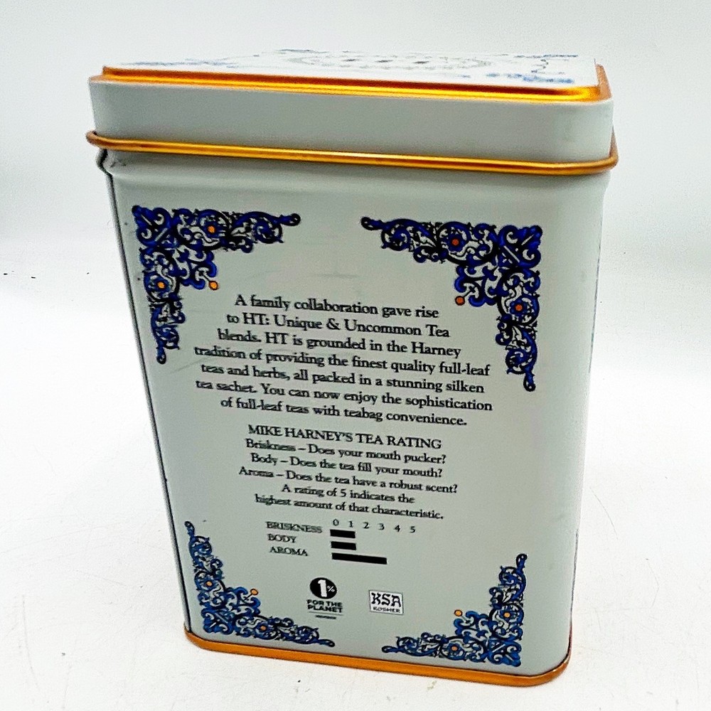 Harney & Sons Tea Tin Vanilla Comoro Empty Decorative Tin