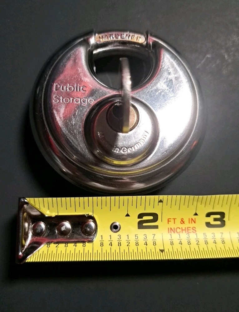 Stainless Steel Lock Hardened with One key