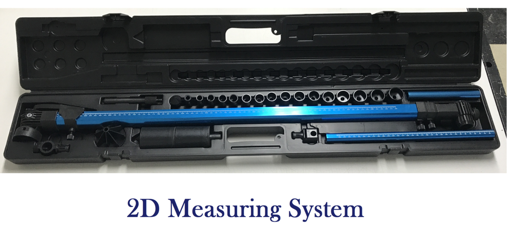 2D MEASURING SYSTEM AUTO BODY FRAME MACHINE TRAM GAUGE PERFECT SOLUTION