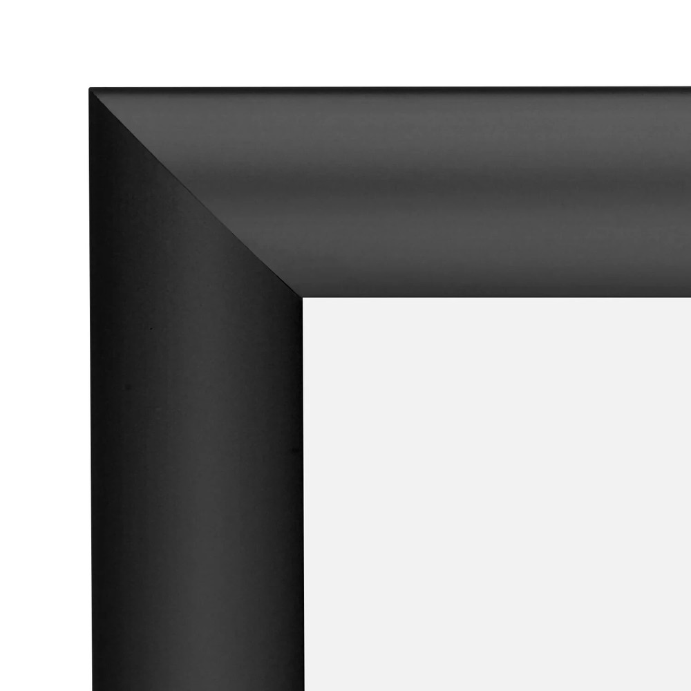 18x24 Black Snapezo® Snap Frame - 1" Profile, Front-Loading Snap Frame