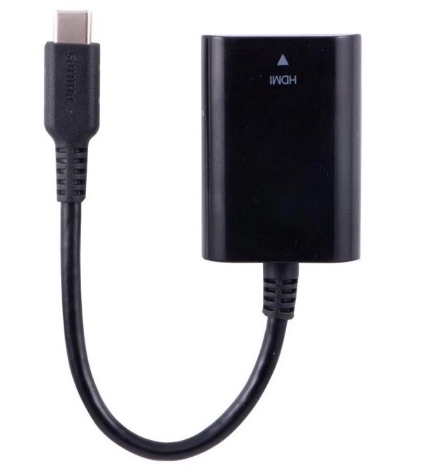 Philips USB-C to HDMI Adapter - Black