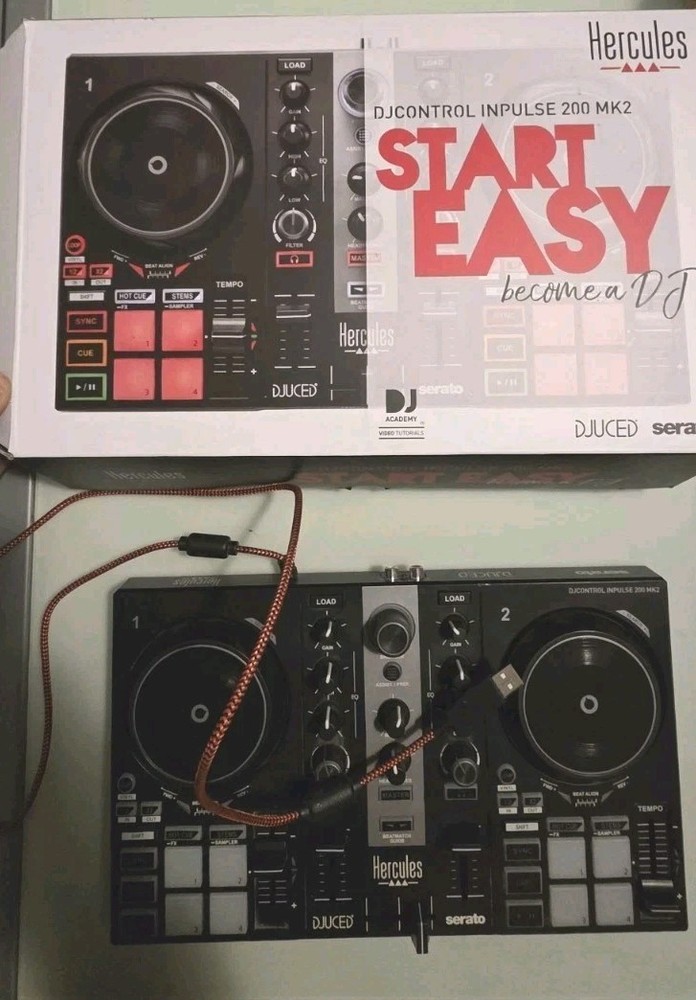 Djcontrol Inpulse 200 MK2 - Ideal DJ Controller for Learning to Mix - Software