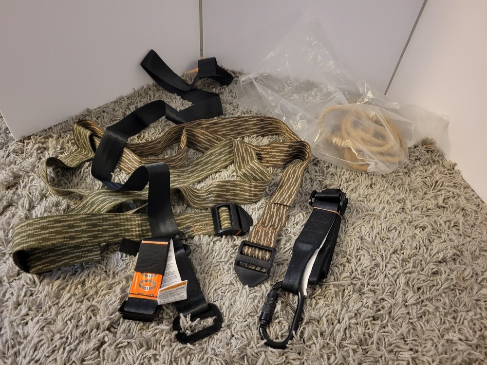 Lineman’s Climbing Belt With Strap Set Camo