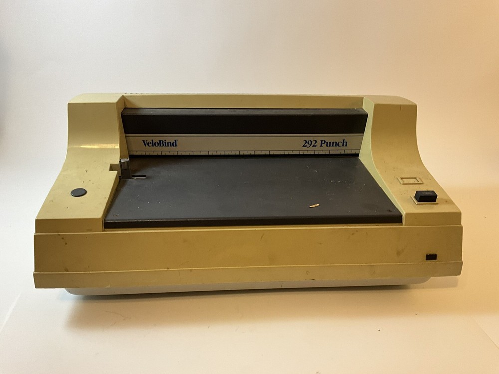 Velobind Systems 292 Punch Binder Machine