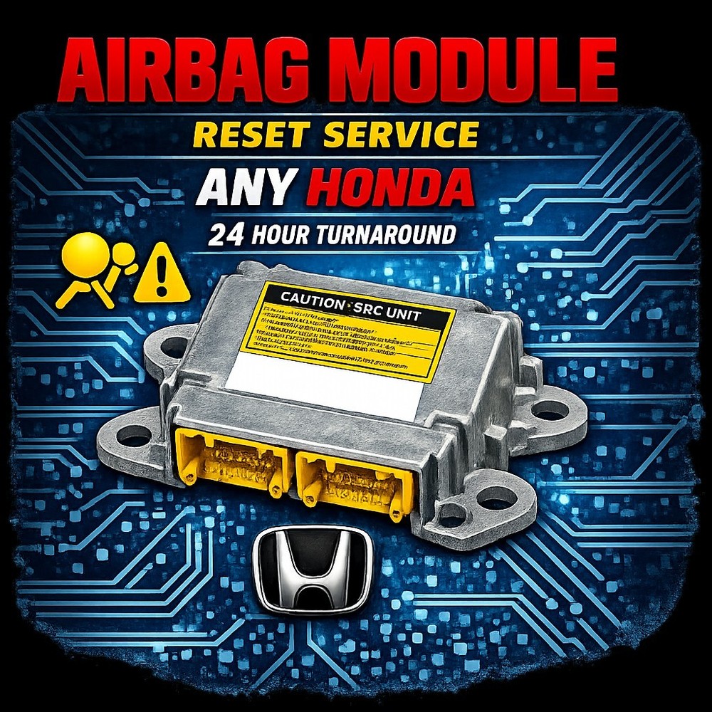 SRS Module Reset Service For All Honda