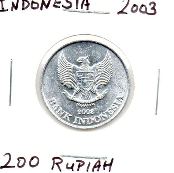 INDONESIA 2003 200 RUPIAH COIN