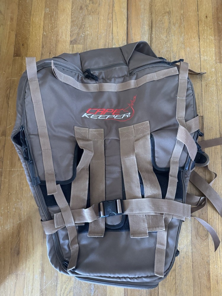 Cape Keeper Hunting Pack Cape Carrier Game Bag Backpack Brown Modular