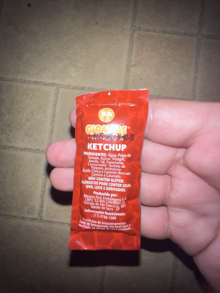 Ketchup Packet From BRAZIL (2025)