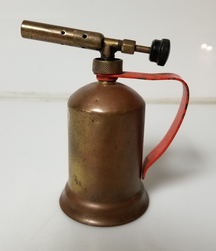 Vintage brass torch blow torch