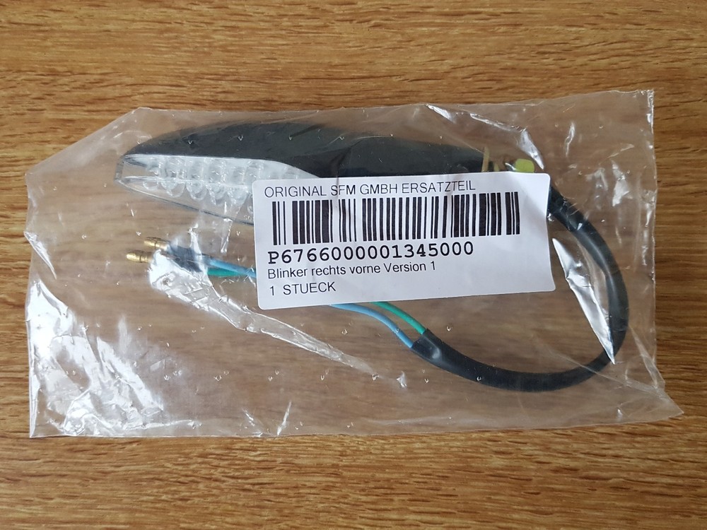SFM ZZ 125  INDICATOR FRONT RIGHT SIDE