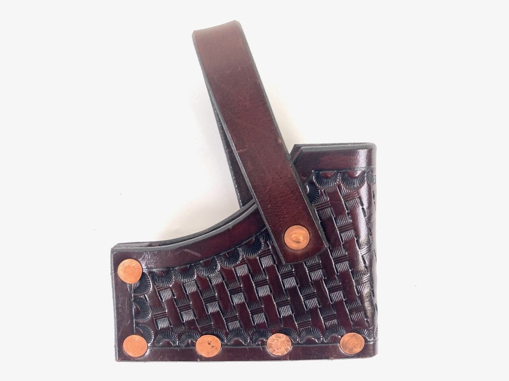 Vintage Anniversary Hatchet With Custom Leather Sheath