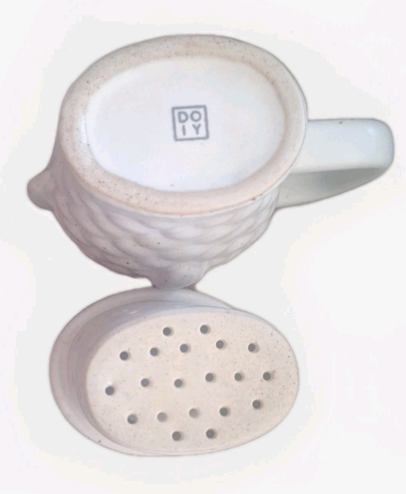 Fish Shaped GOIY Tea Cup Infuser-Grey- Spain 6.25”