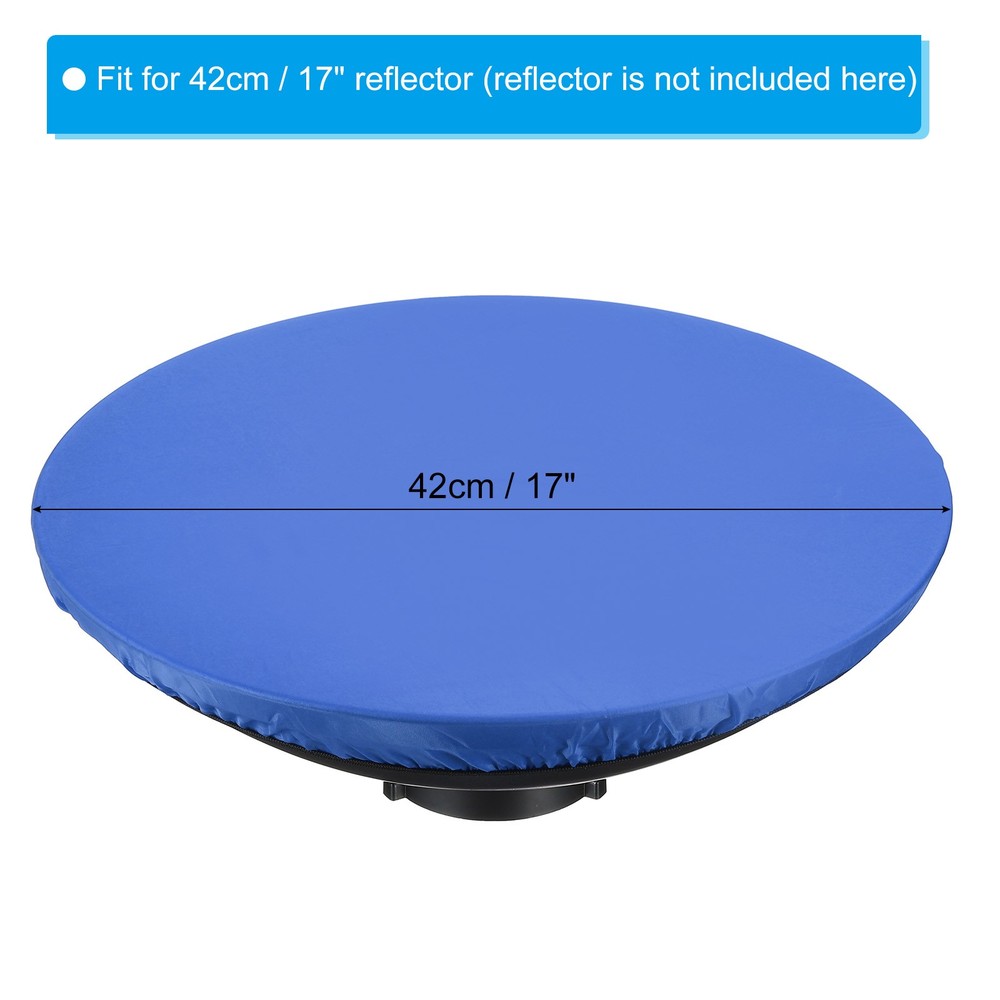 17" Soft Diffuser Lamp Cover Cloth Diffuser Lamp Sock for Flashing Blue