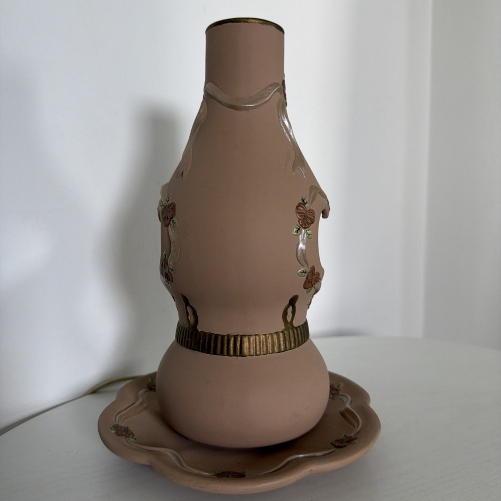 Donas Ceramic Bisque Pansy Lantern Ready to Paint