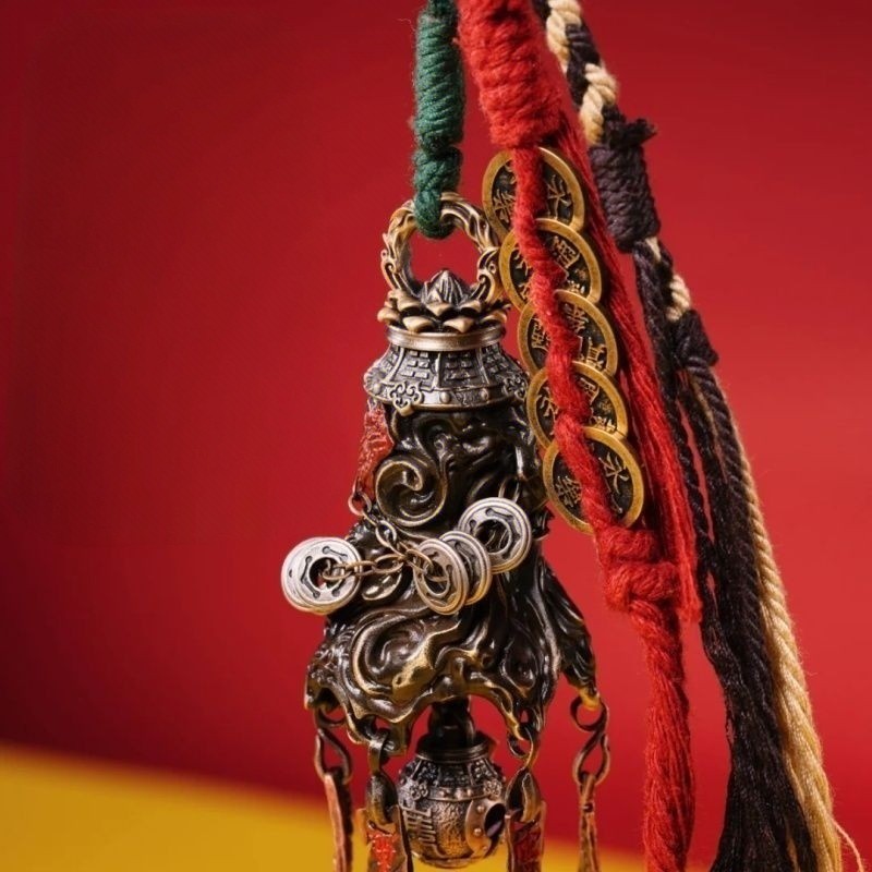 ‌Daoist Protective Bell Pendant for Car Decoration